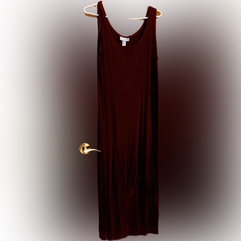 Deep chocolate brown Vanity Fair Dress size M